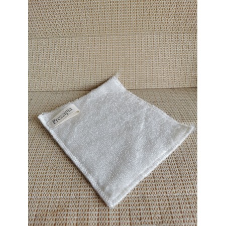 Prezzipia Cleaning Cloths White, Absorbent Cleaning Rags, Lint Free Cloth, Scratch-Free, Streak-Free Wash Cloth, Dish Towels White (7.5in.x 7.5in.)